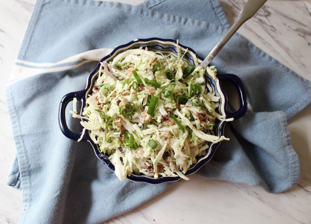 Keto Broccoli Bacon Coleslaw