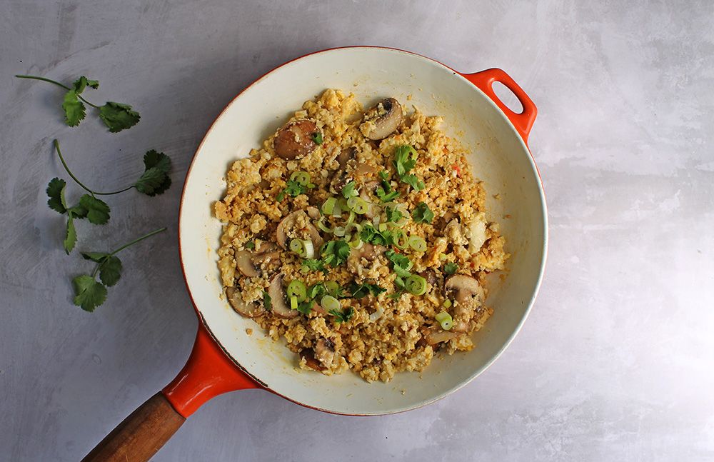 Keto Mushroom Fried Rice