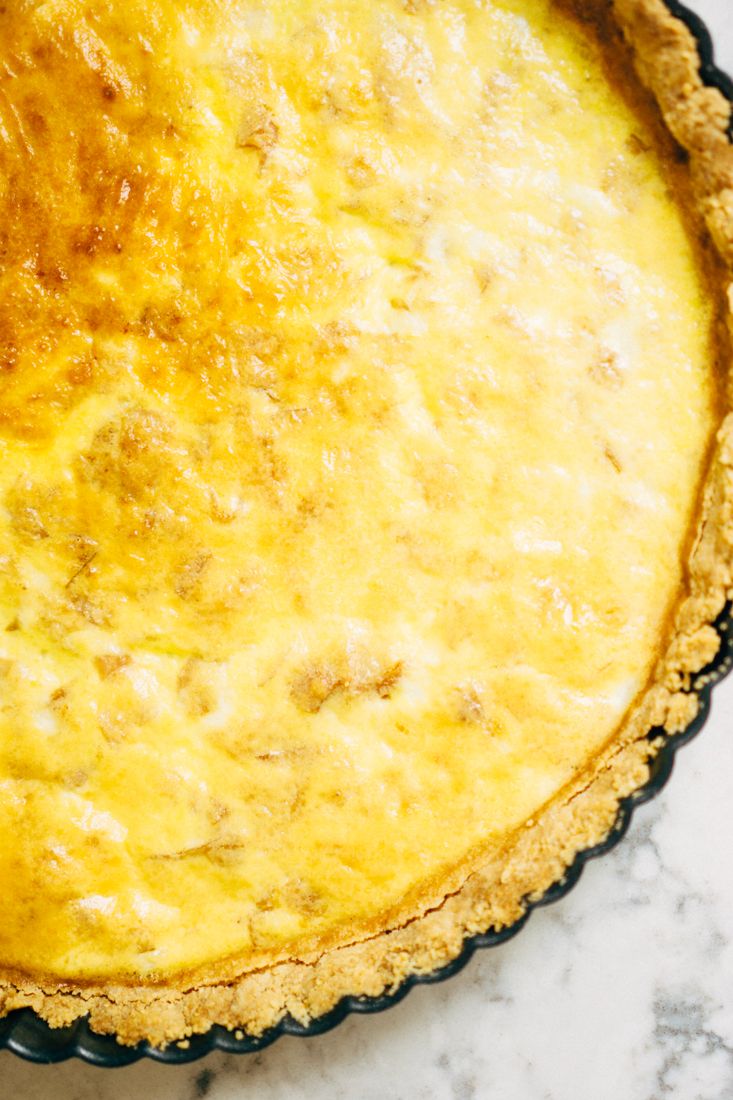 Keto Ham + Cheese Quiche