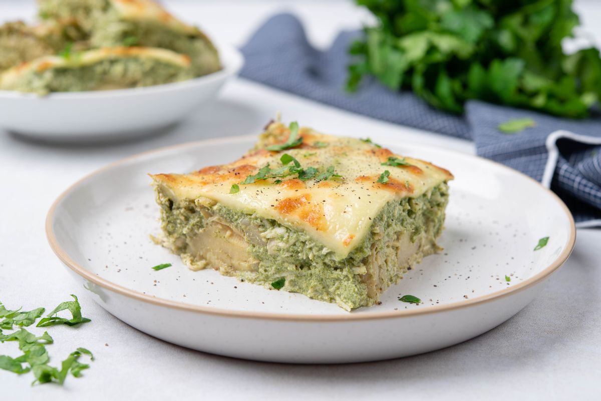 Keto Spinach & Artichoke Chicken Casserole