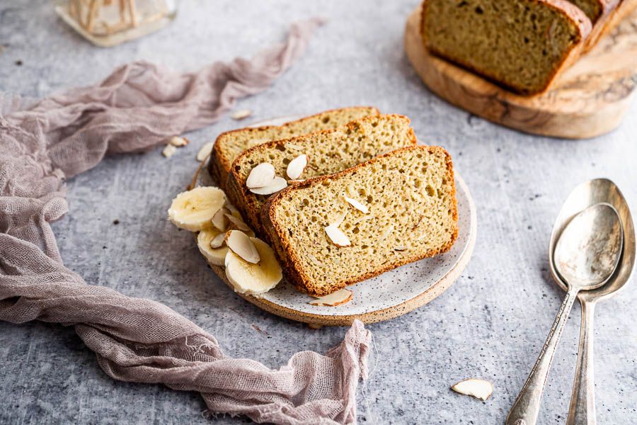 Keto Banana Nut Bread