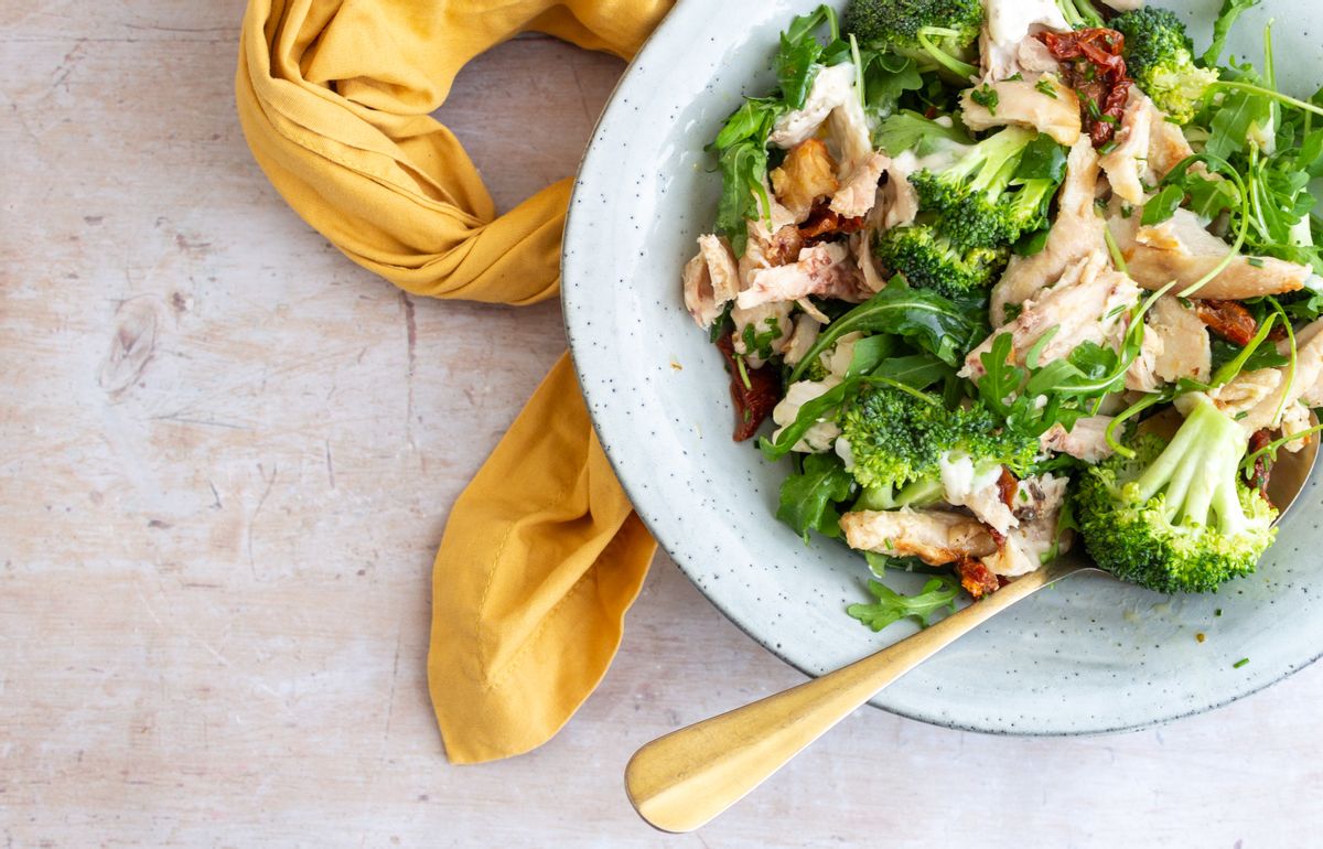 Keto Chicken and Broccoli Salad