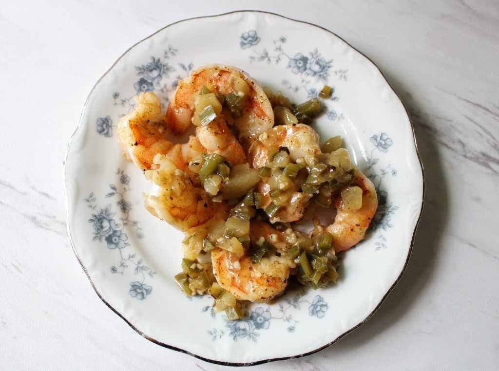 Keto Pineapple Shrimp