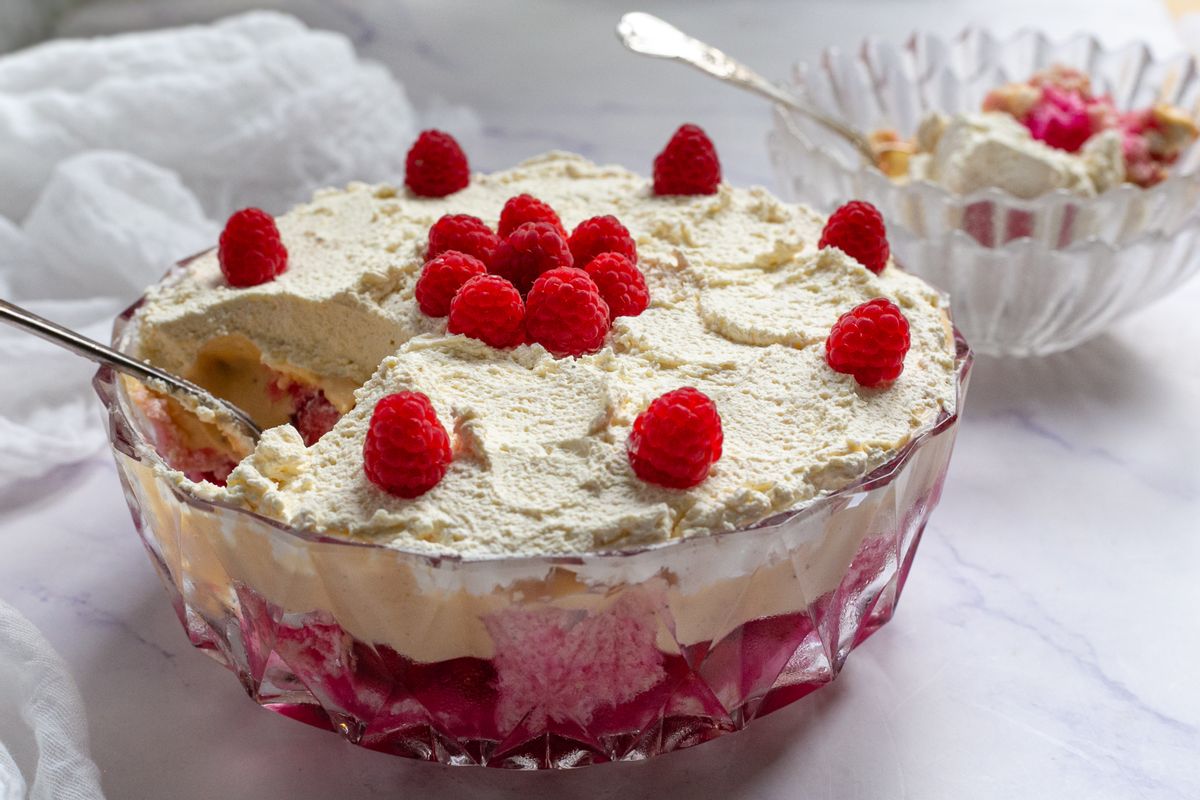 Ultimate Keto Christmas English Trifle