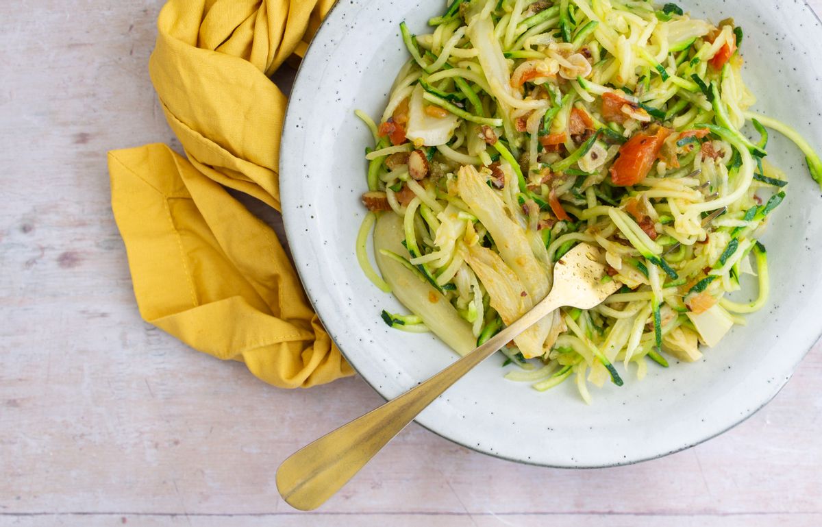 Keto Fennel and Anchovy Pasta