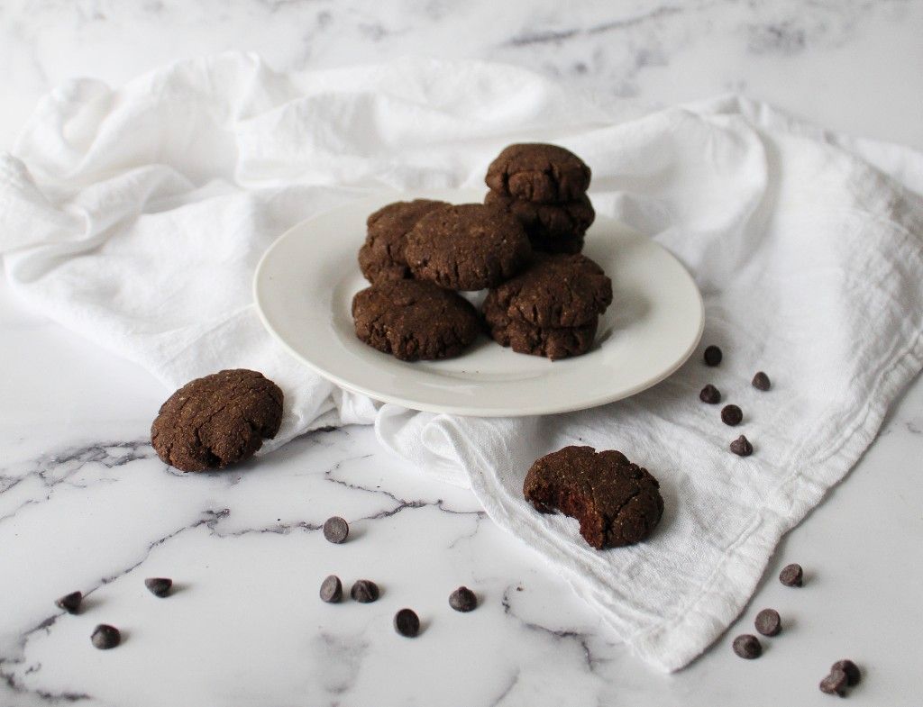 Keto Chocolate Brownie Cookies