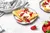 Keto French Crepes with Crème Anglaise and Strawberries