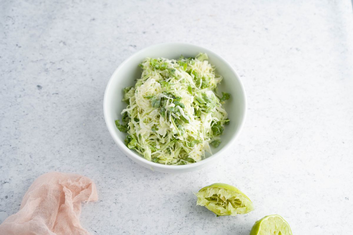 Keto Baja Spicy Coleslaw