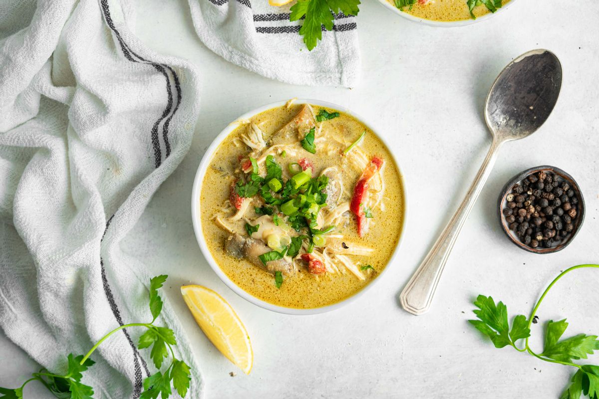 Best Slow Cooker Chicken Curry Keto Soup