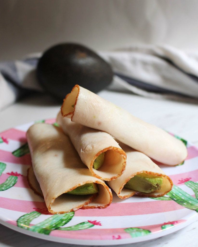 Keto Avocado Turkey Rollups