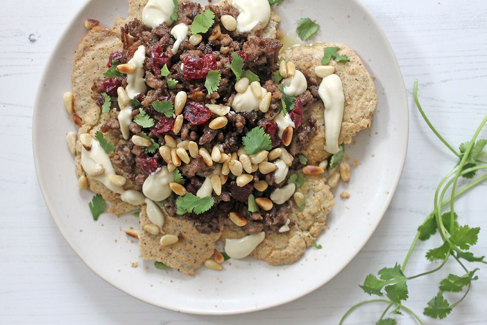 Low Carb Beef Fatteh