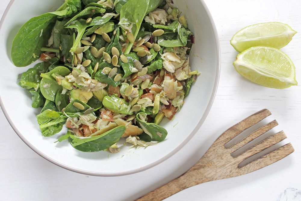 Keto Smoked Mackerel Salad