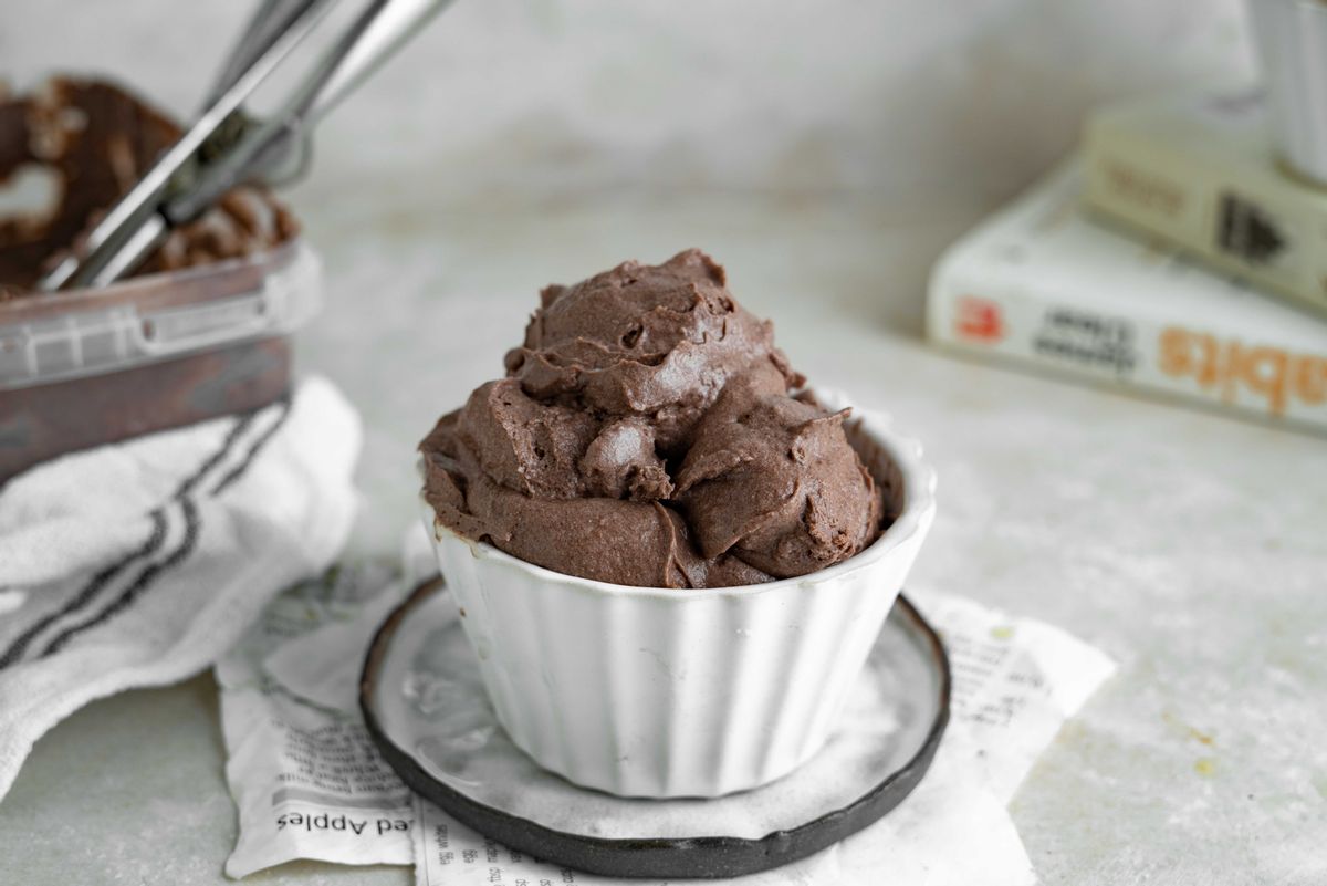 Keto chocolate ice cream recipe machine hot sale