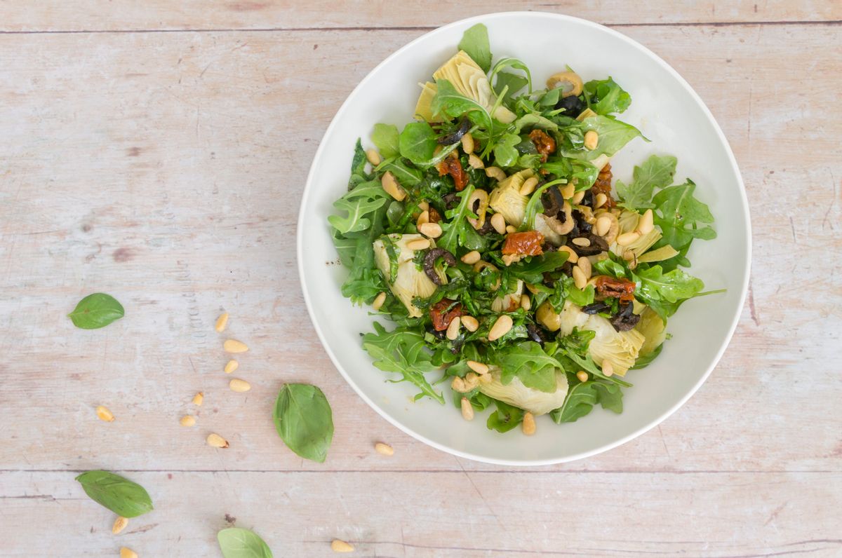 Keto Tomato and Artichoke Salad