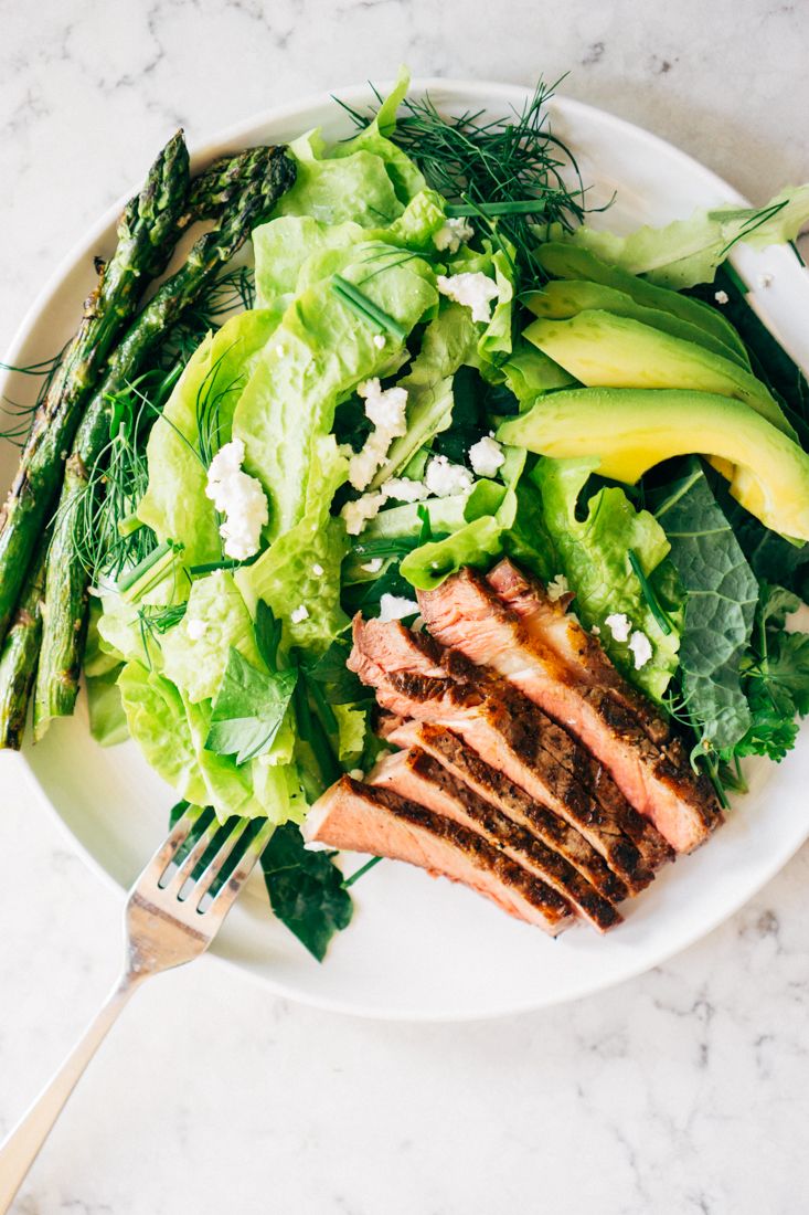 Low Carb Garden-Fresh Steak Salad