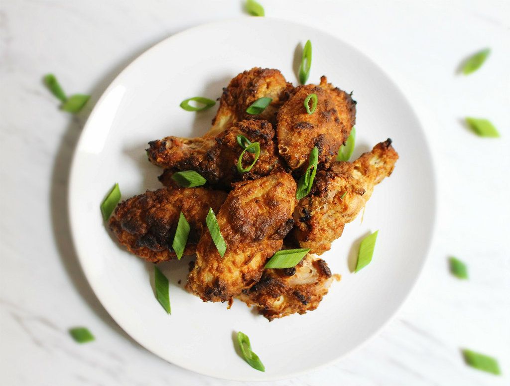 Keto Baked Crispy Wings and Dings