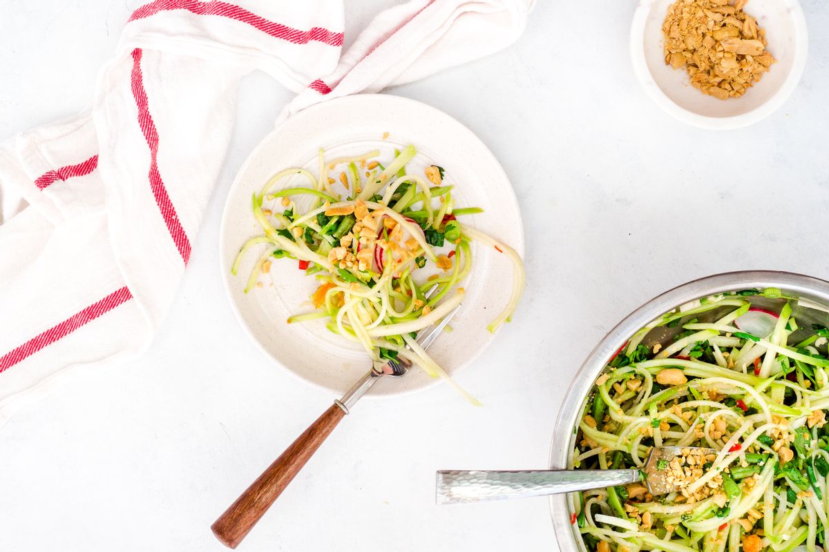 Keto “Green Papaya” Salad