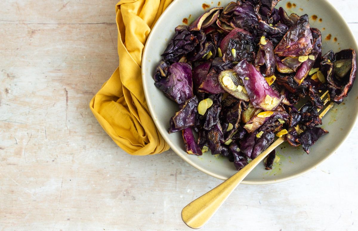 Keto Indian Butter Roasted Cabbage