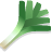 Sliced Leeks