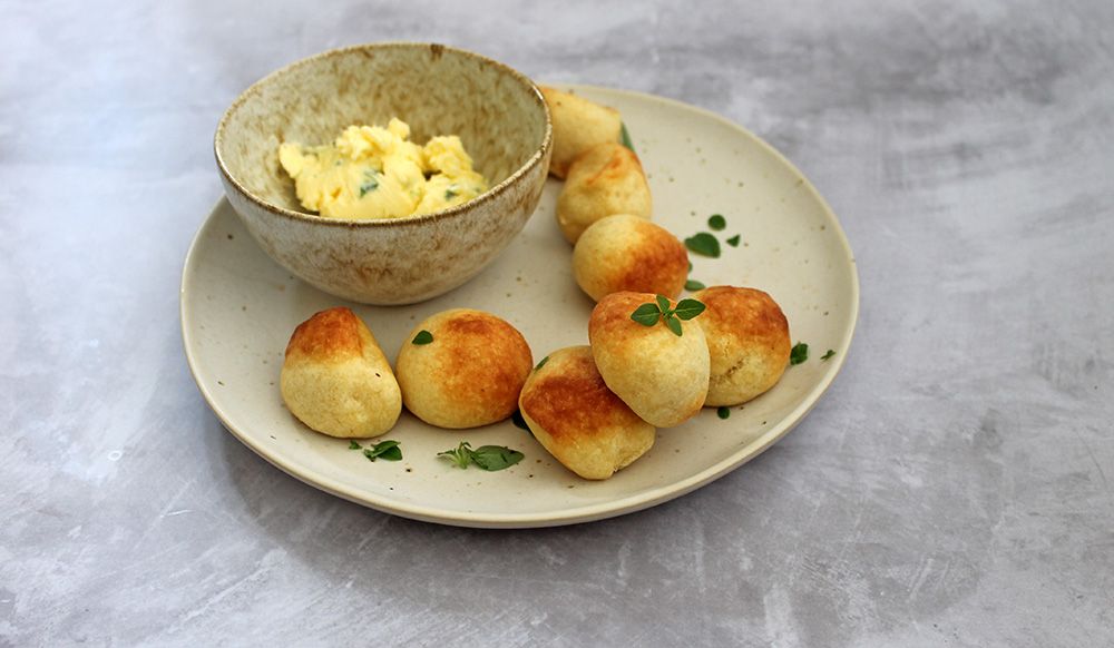 Keto Garlic Butter Dough Balls