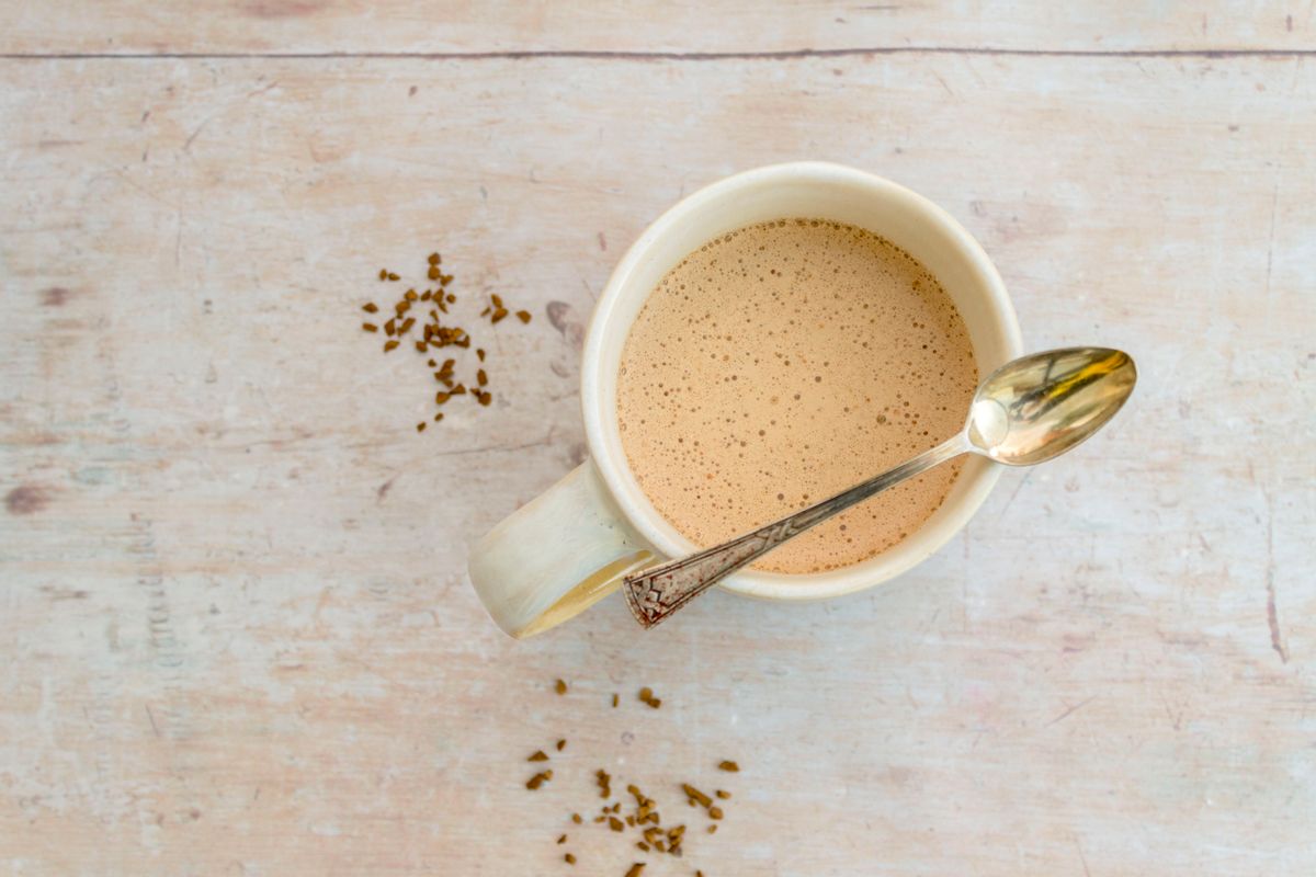 Vegan Bullet Coffee (Coconut Oil and Cacao Butter) - Keto