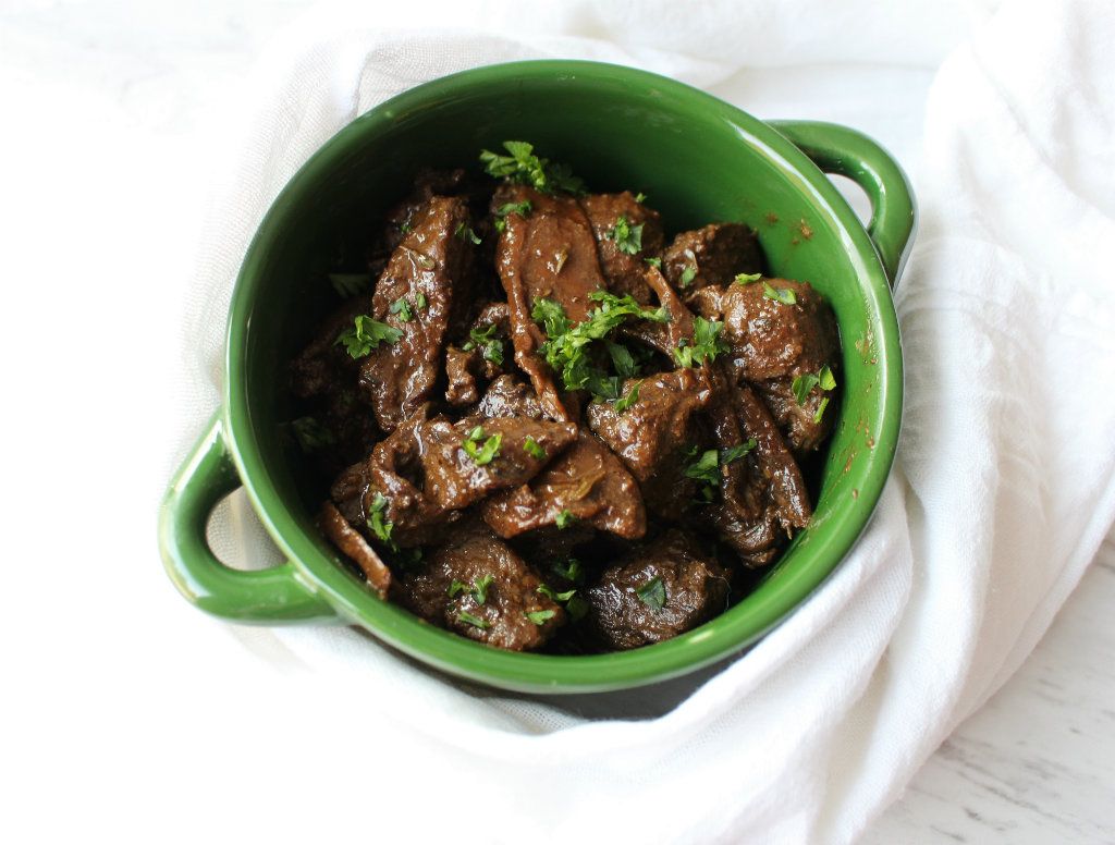 Keto Braised Beef Tips And Porcini