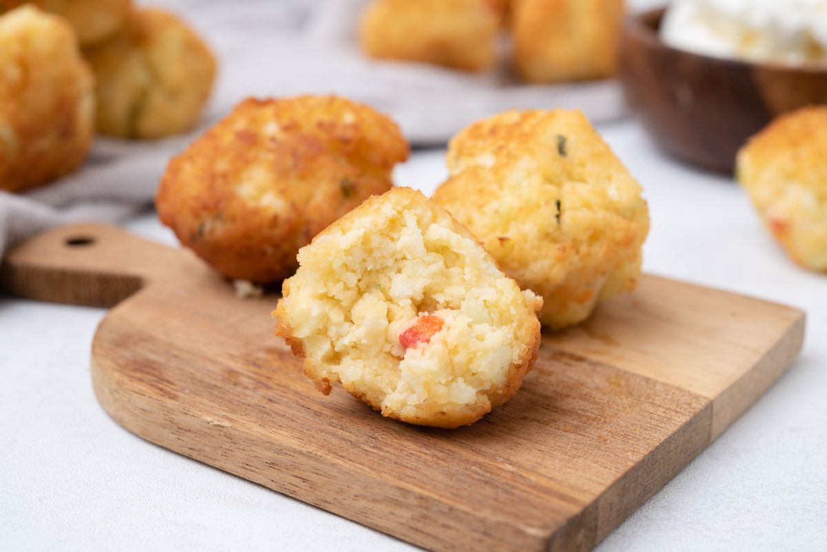 Keto Cauliflower Hush Puppies