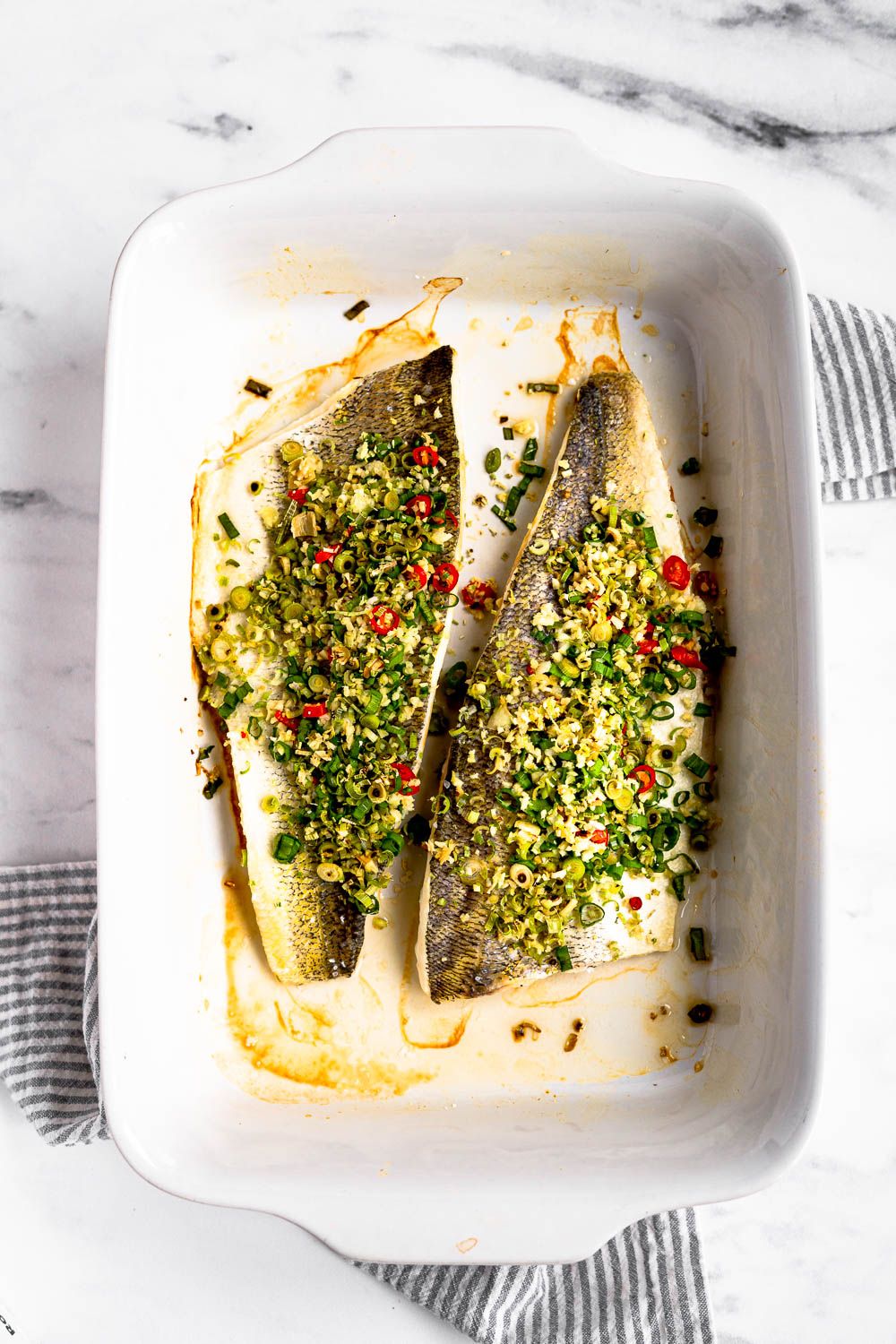 Keto Vietnamese Lemongrass Fish