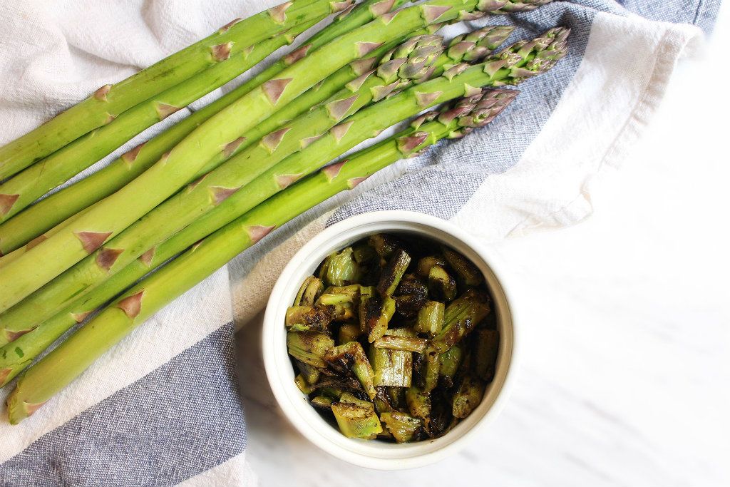 Keto Pan Roasted Asparagus