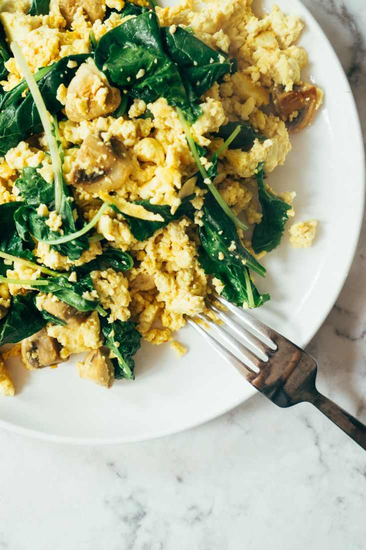 Keto Vegan Veggie Scramble