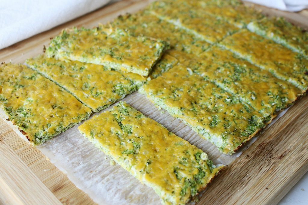 Keto Broccoli Cheddar Garlic Bread