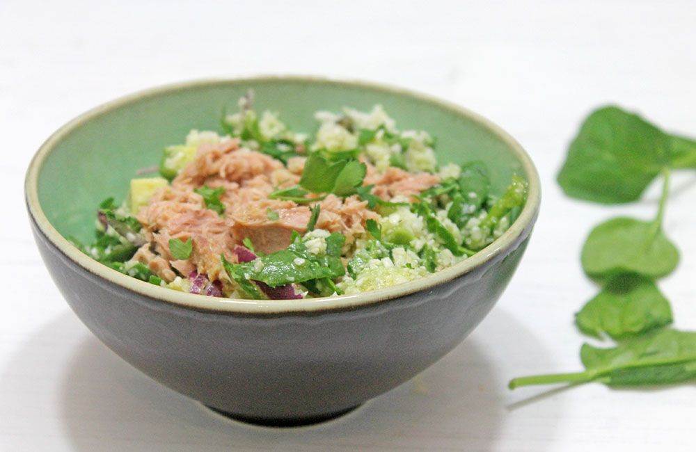 Keto Tuna Rice Salad