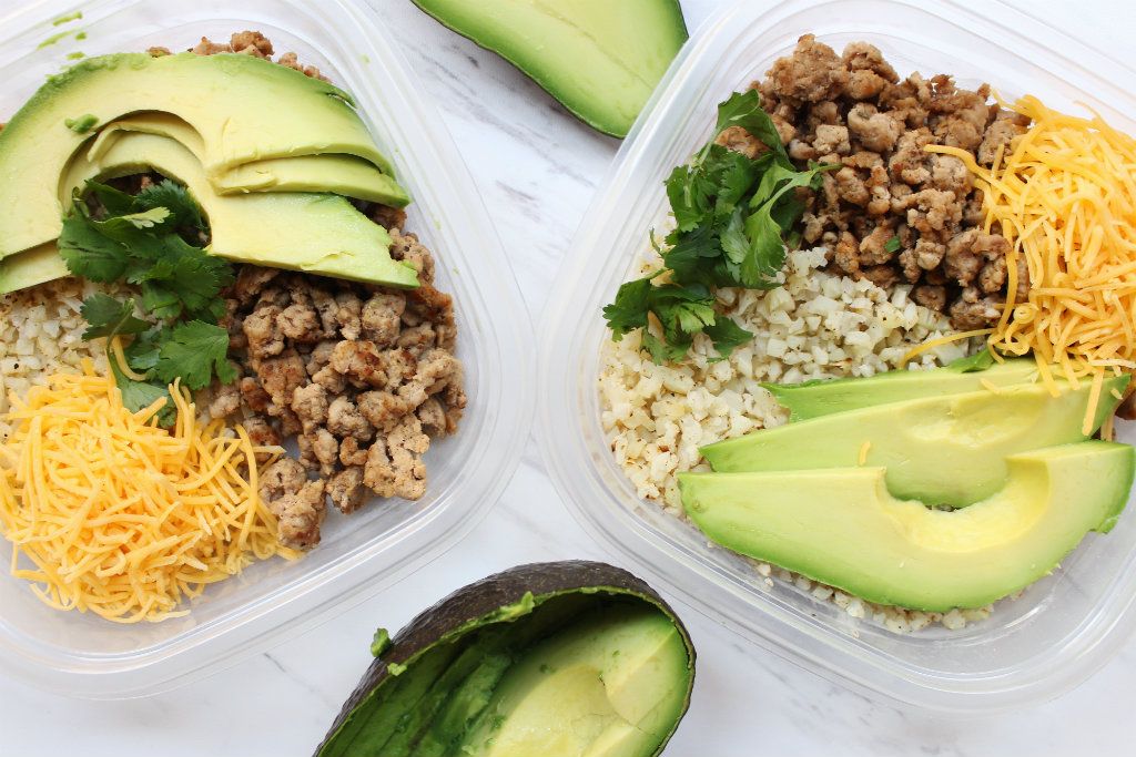 Keto Taco Salad Meal Prep Bowls – Melanie Cooks