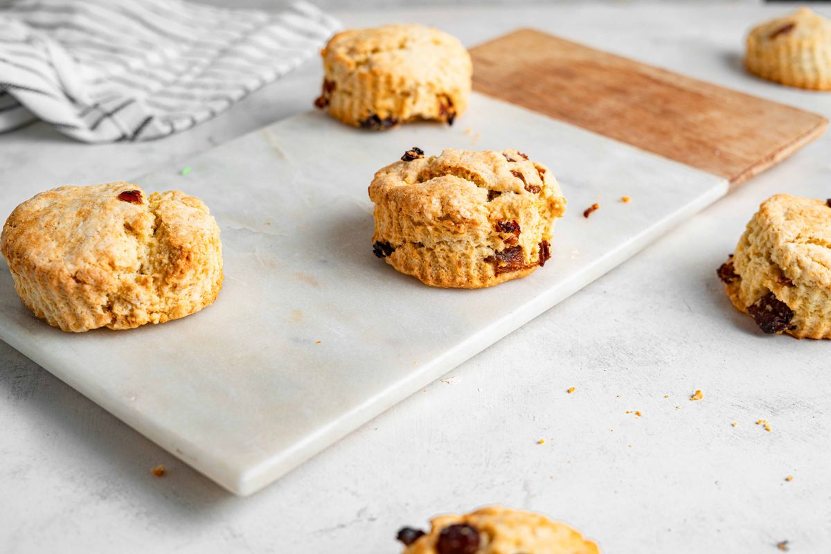 Tea Party Keto English Raisin Scones