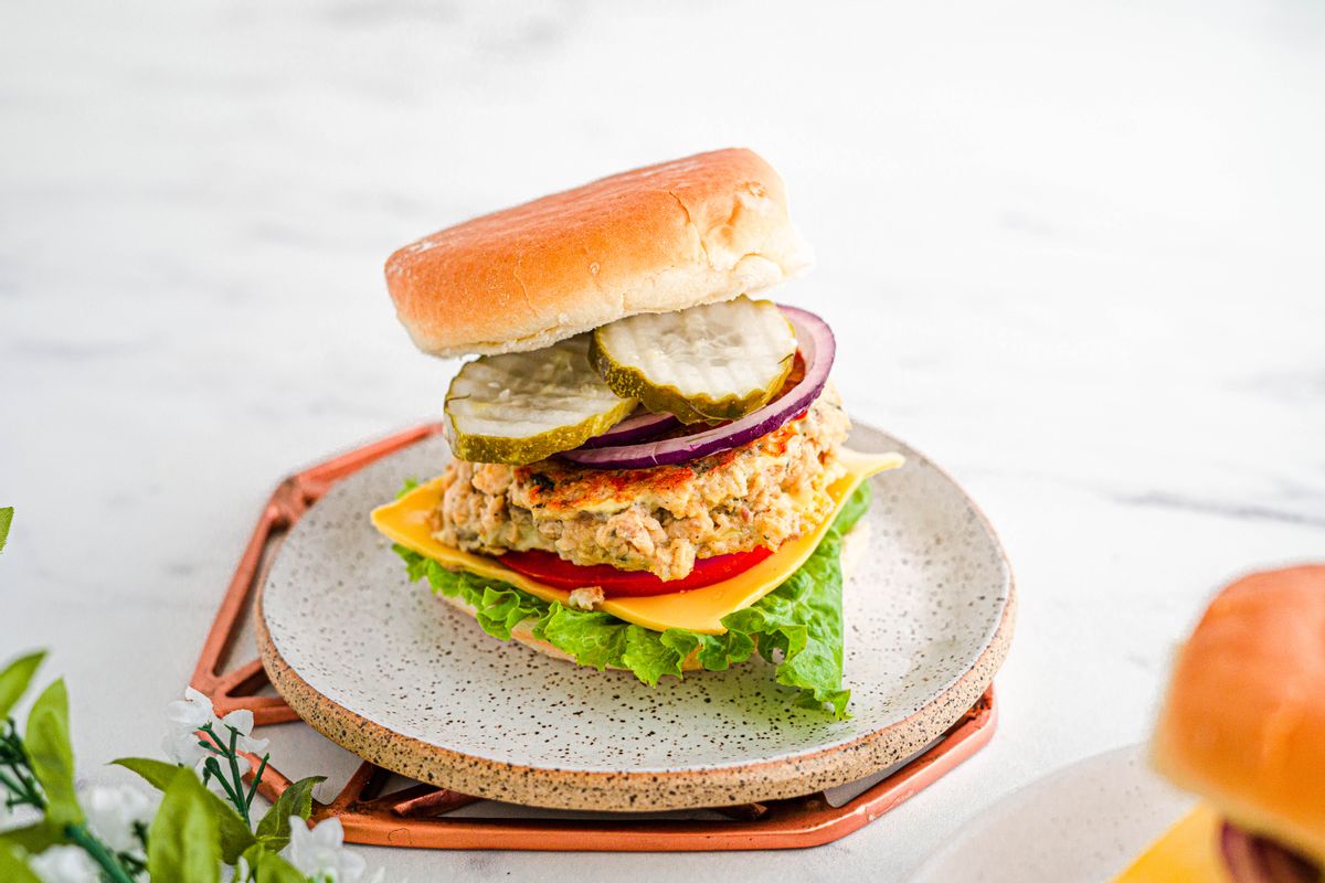 Best Keto Salmon Burger