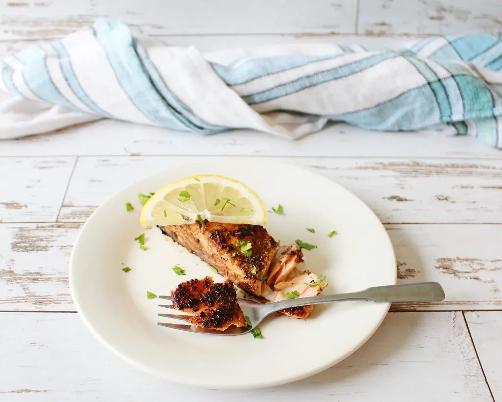 Keto Low Calorie Skillet Salmon