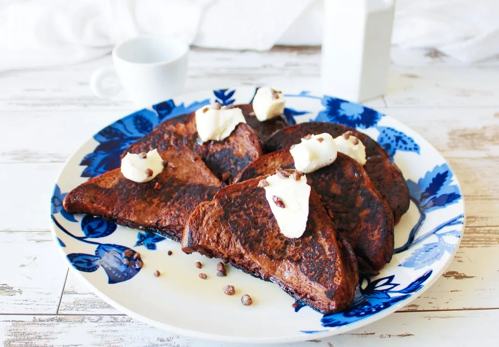 Keto Easy Chocolate French Toast