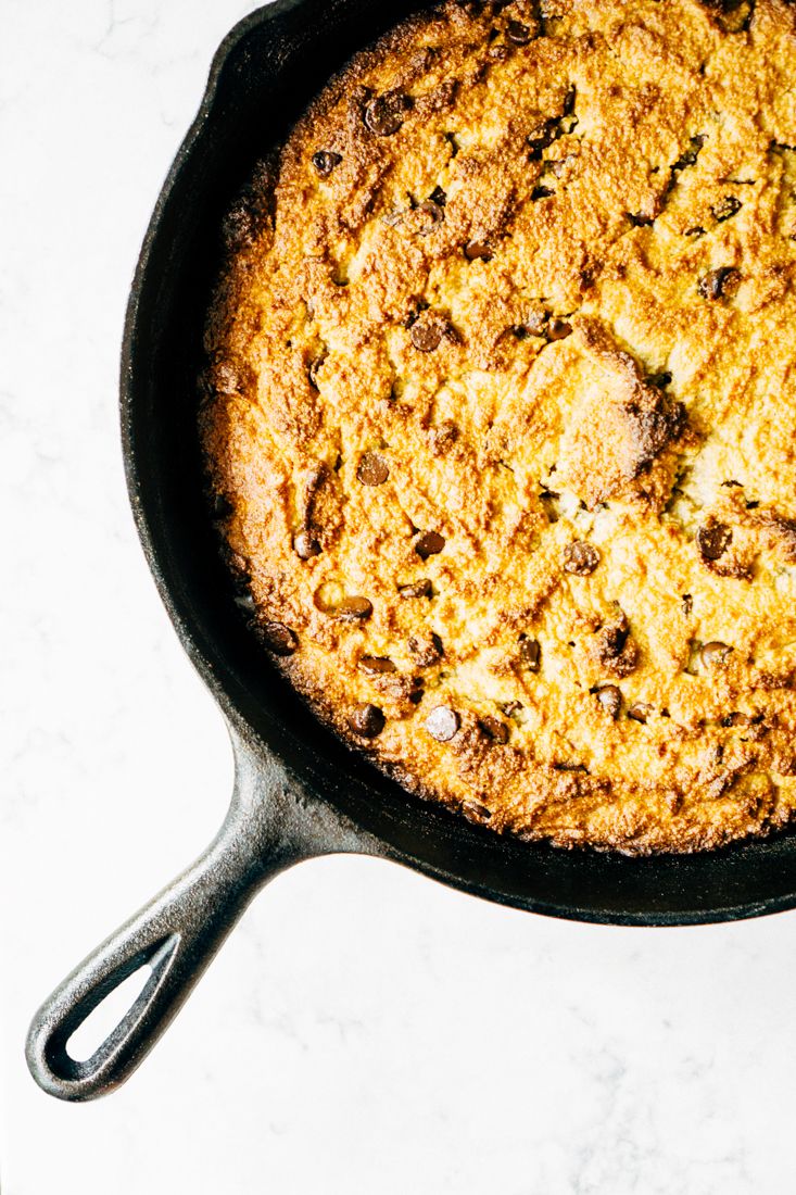 Keto Cast Iron Skillet Cookie