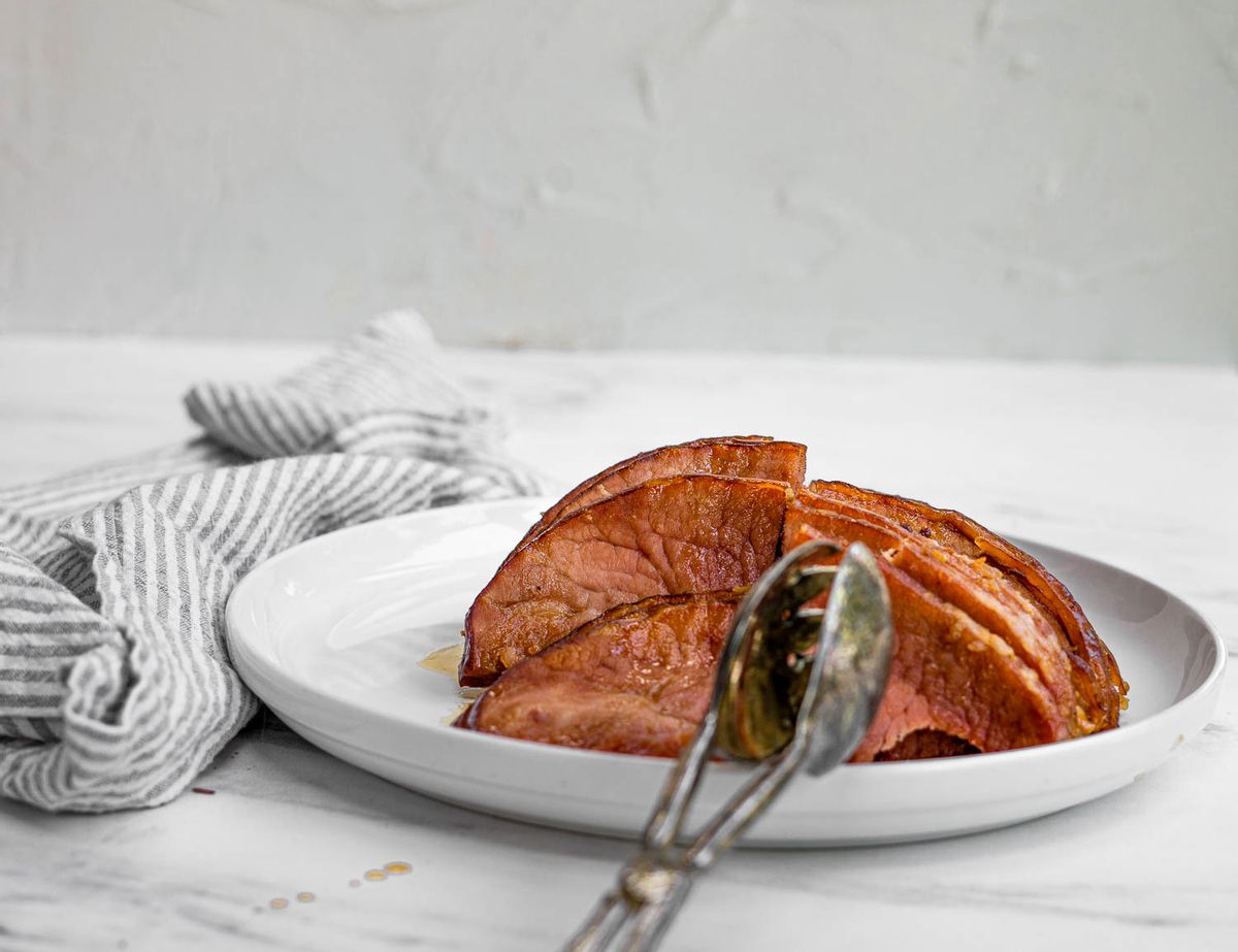 Keto Best-Ever Brown Sugar Glazed Spiral Ham