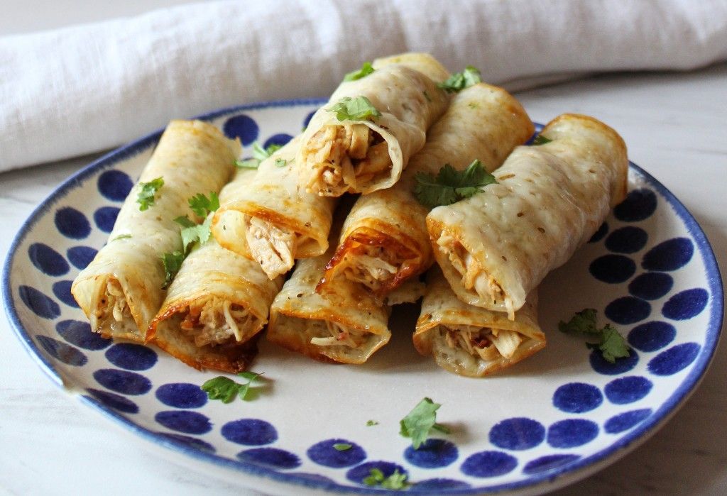 Keto Spicy Chicken Taquitos