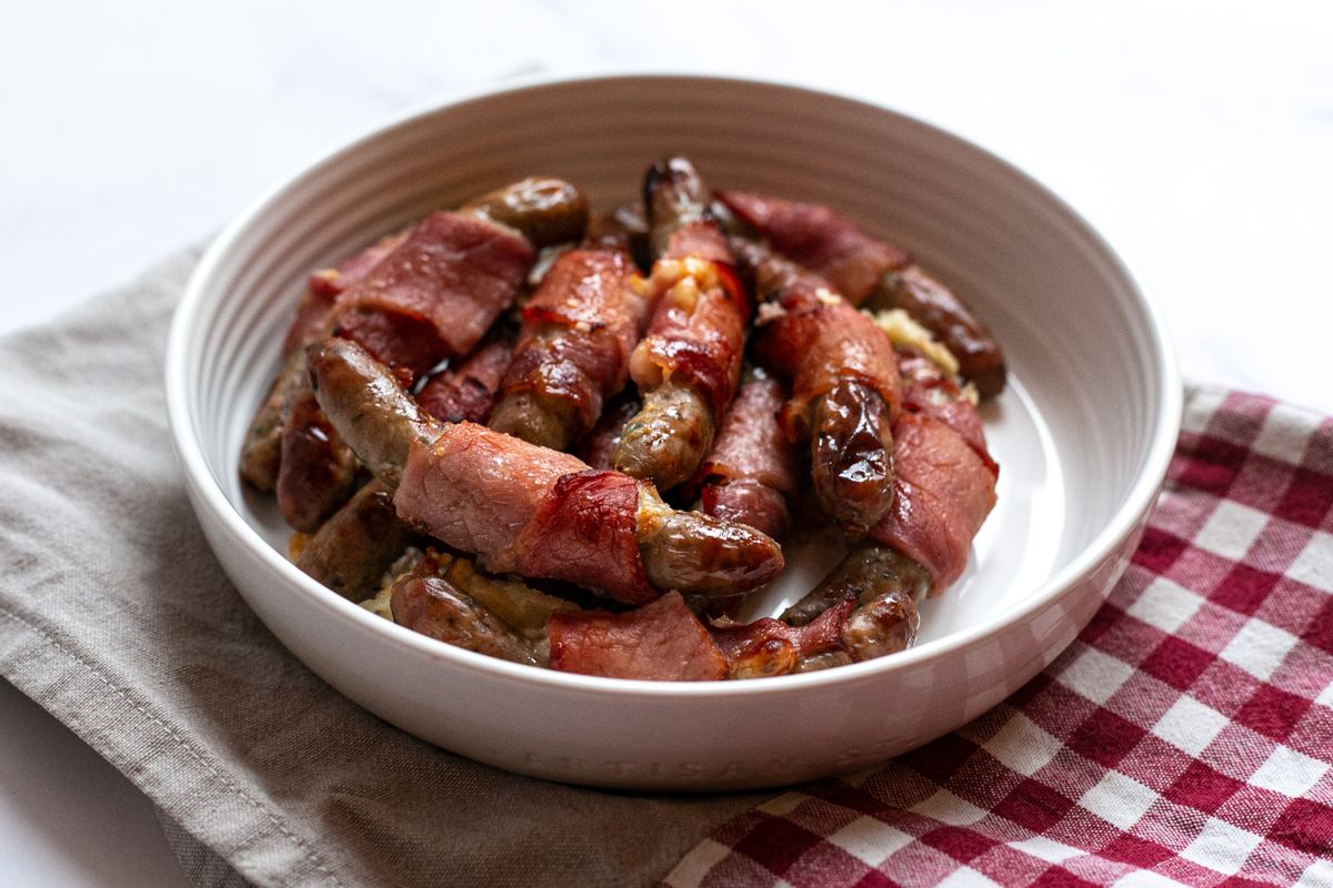 Keto British “Pigs in Blankets” Christmas Side