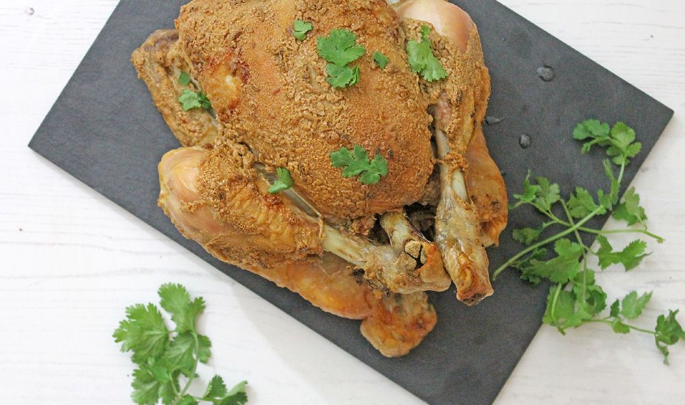 Keto Tahini Roasted Chicken