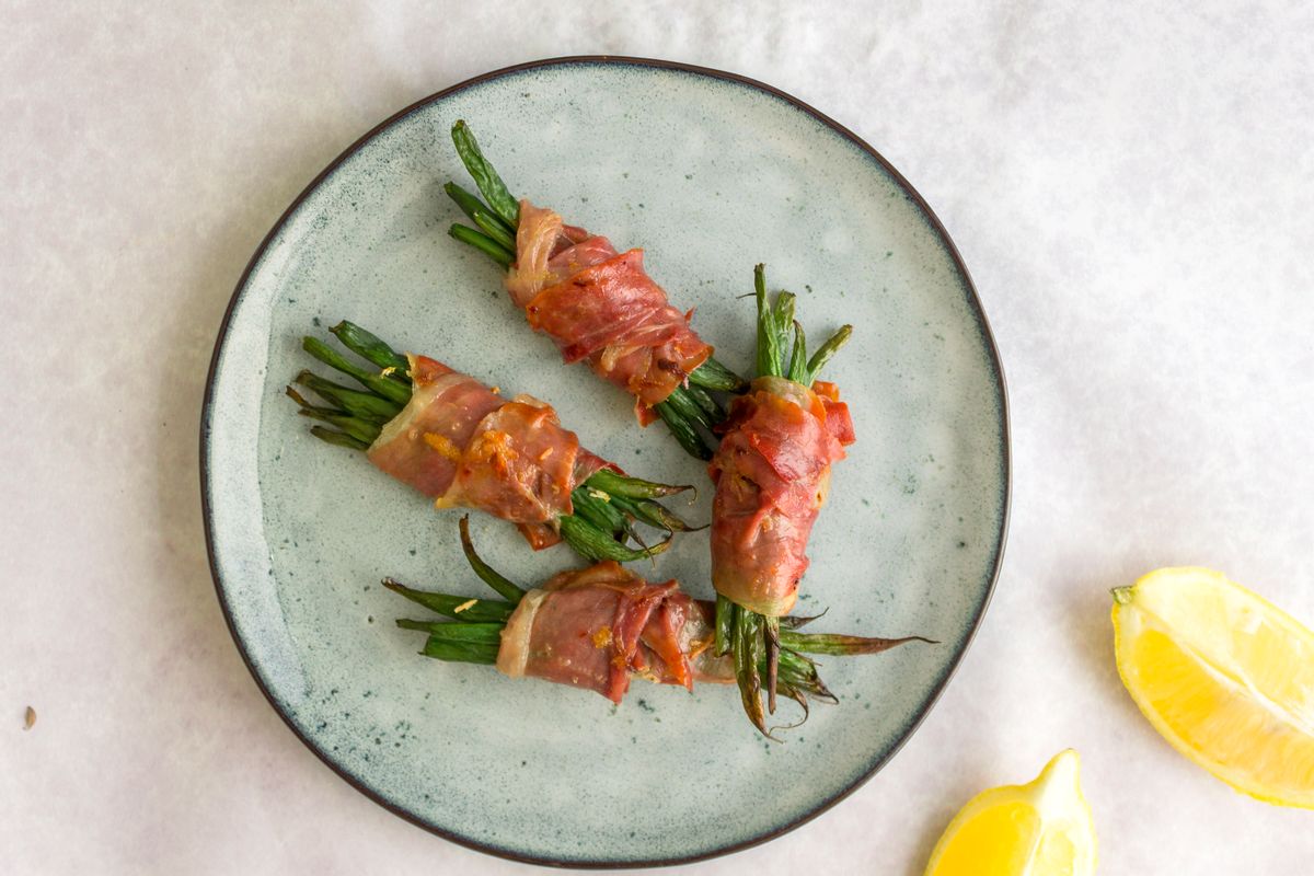 Keto Prosciutto and Green Bean Parcels