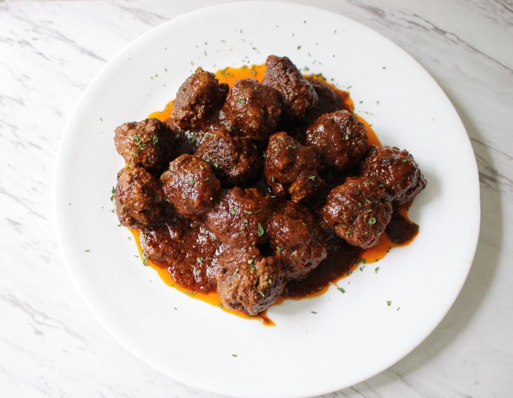 Keto Barbecue Meatballs