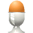 Fresh Eggs Peeled Hard Boiled