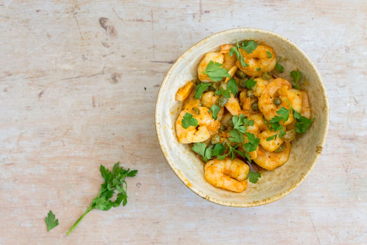 Keto Buttery Jumbo Paprika Shrimp