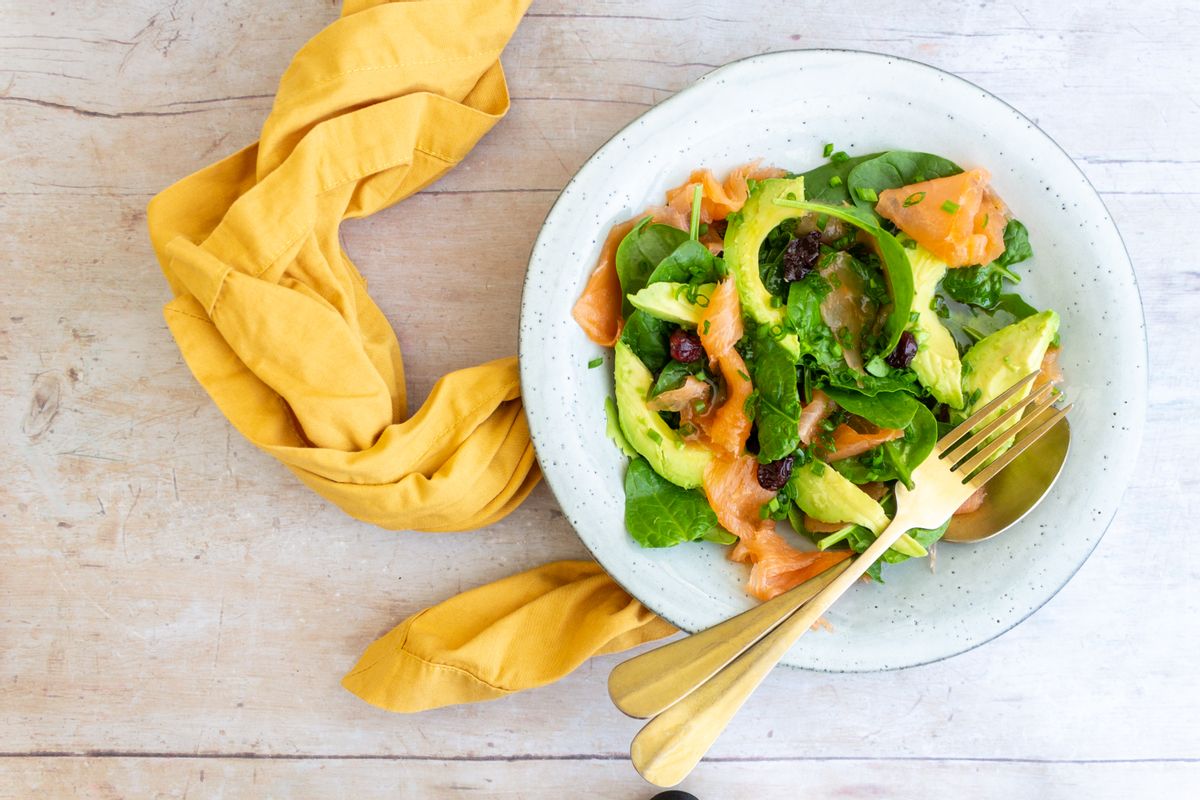 Low Carb Thanksgiving Smoked Salmon Salad