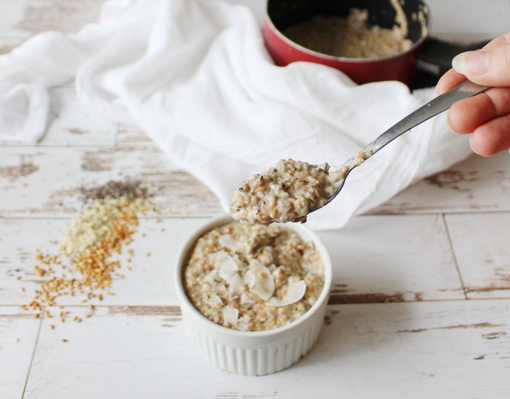 Keto Hemp Hearts Oatmeal