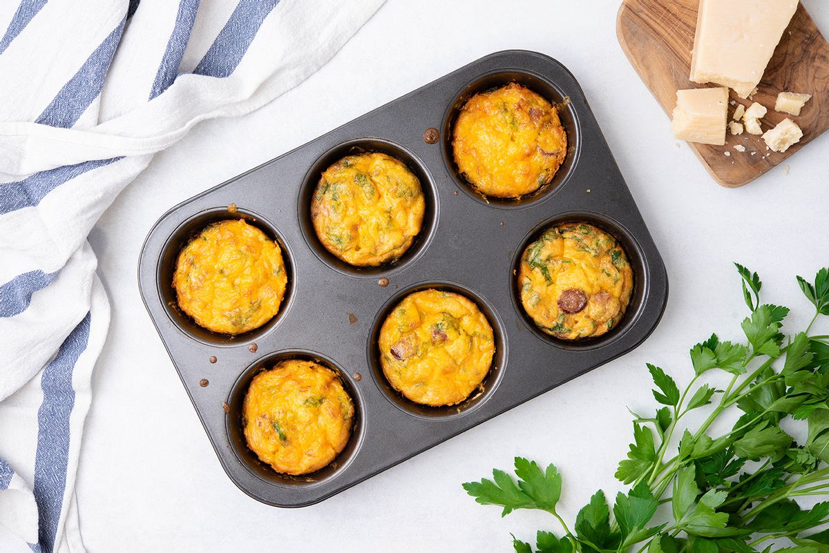 Keto Sausage Egg Muffins