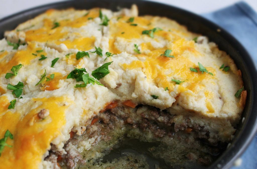 Low Carb Shepherd's Pie Bowls - Bariatric Meal Prep